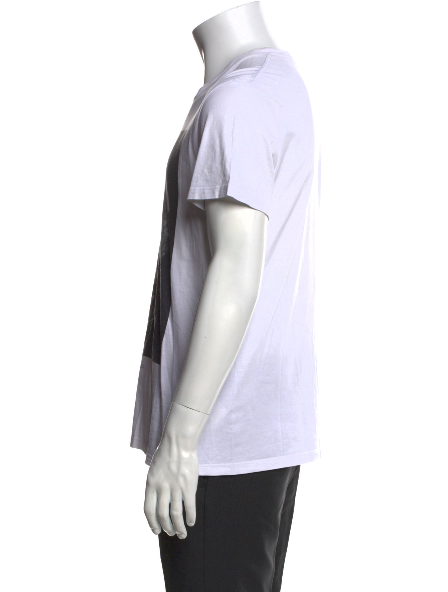 Alexander McQueen Graphic Print Crew Neck T-Shirt